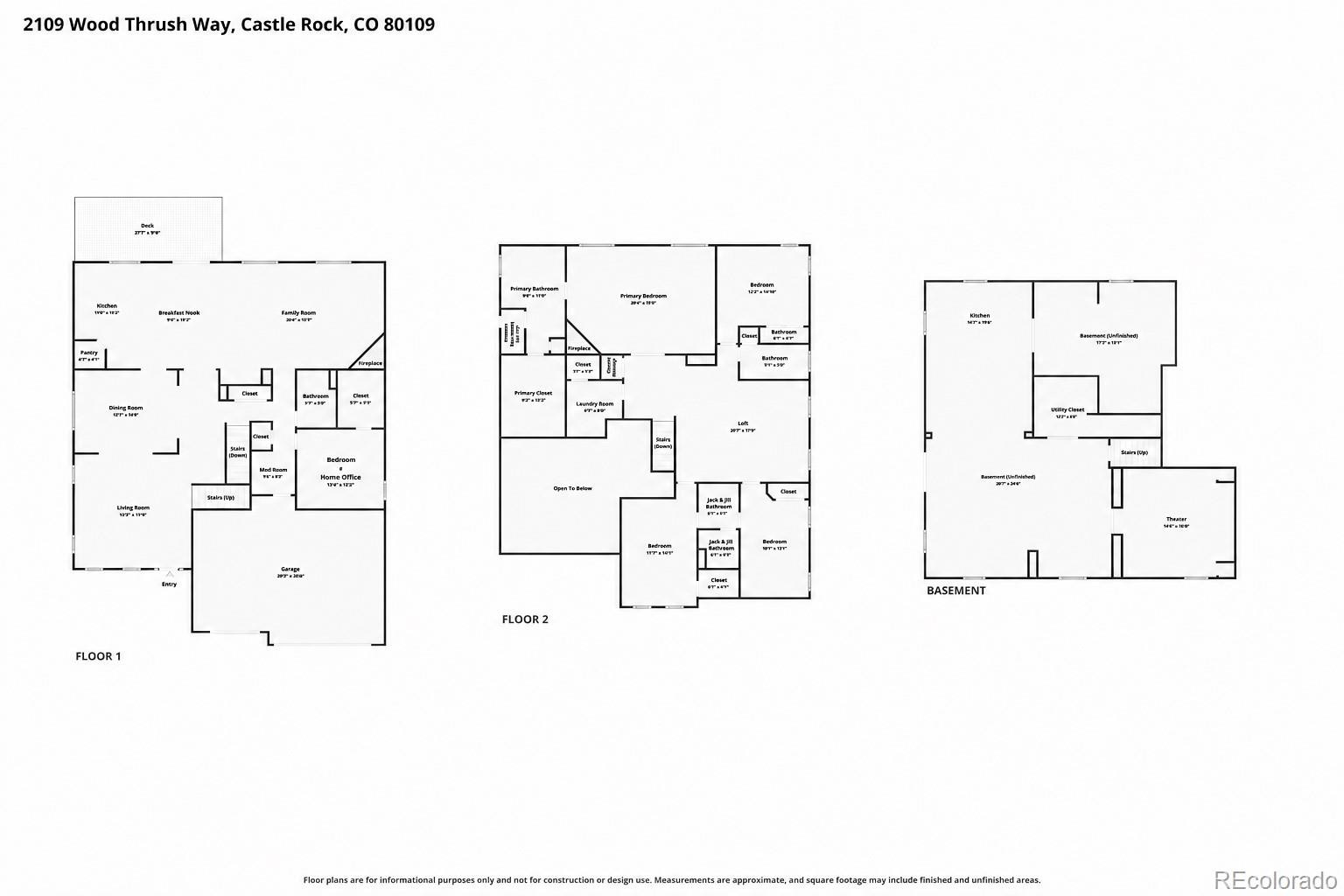 MLS Image #49 for 2109  wood thrush way,castle rock, Colorado