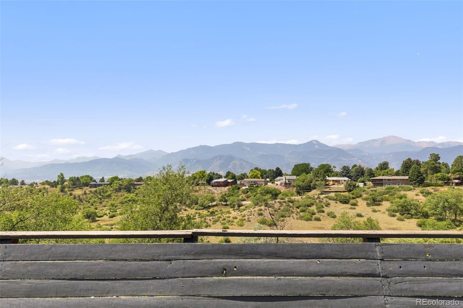 MLS Image #1 for 2260  mesa road,colorado springs, Colorado