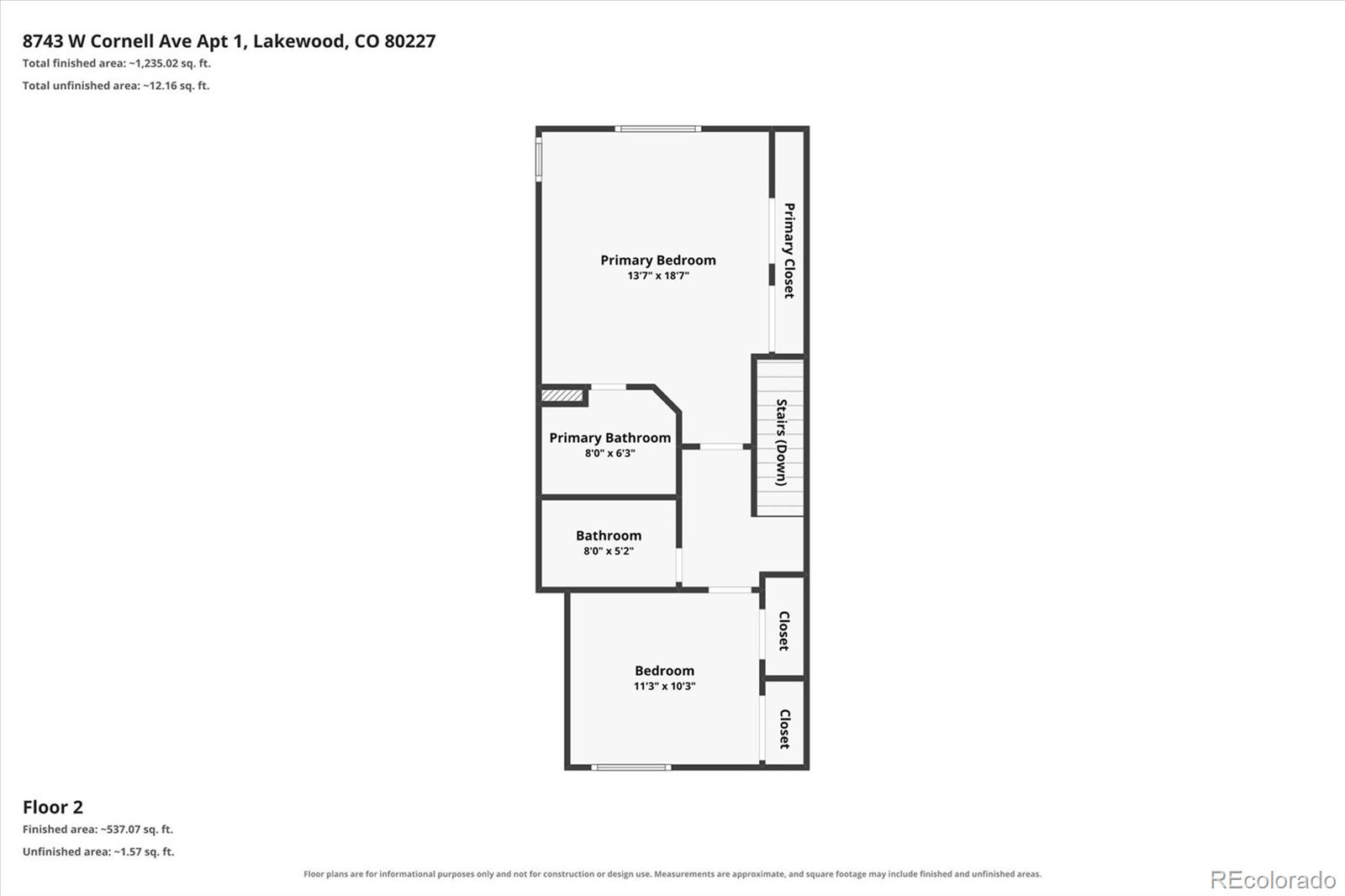 MLS Image #27 for 8743 w cornell avenue 1,denver, Colorado