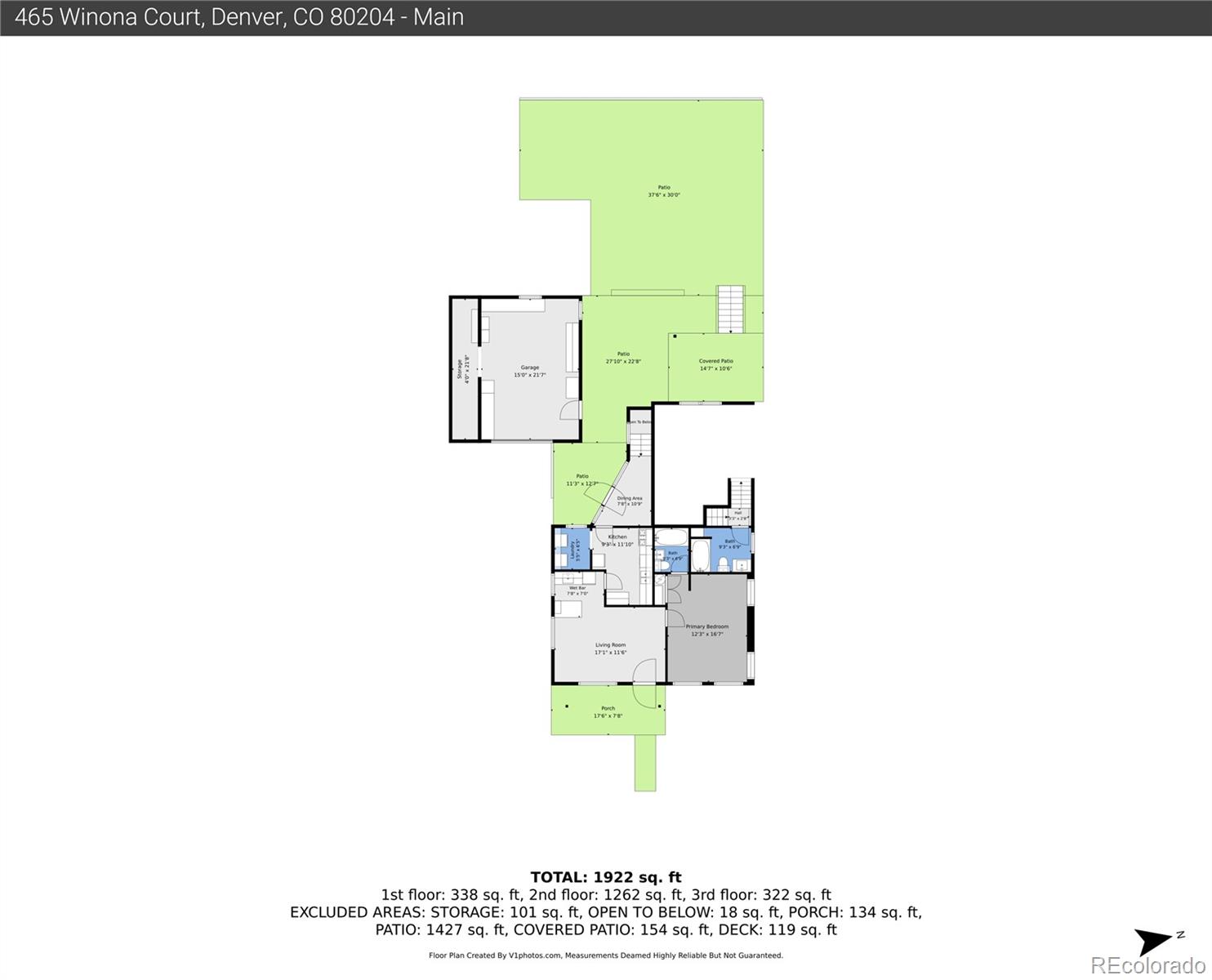 MLS Image #46 for 465  winona court,denver, Colorado