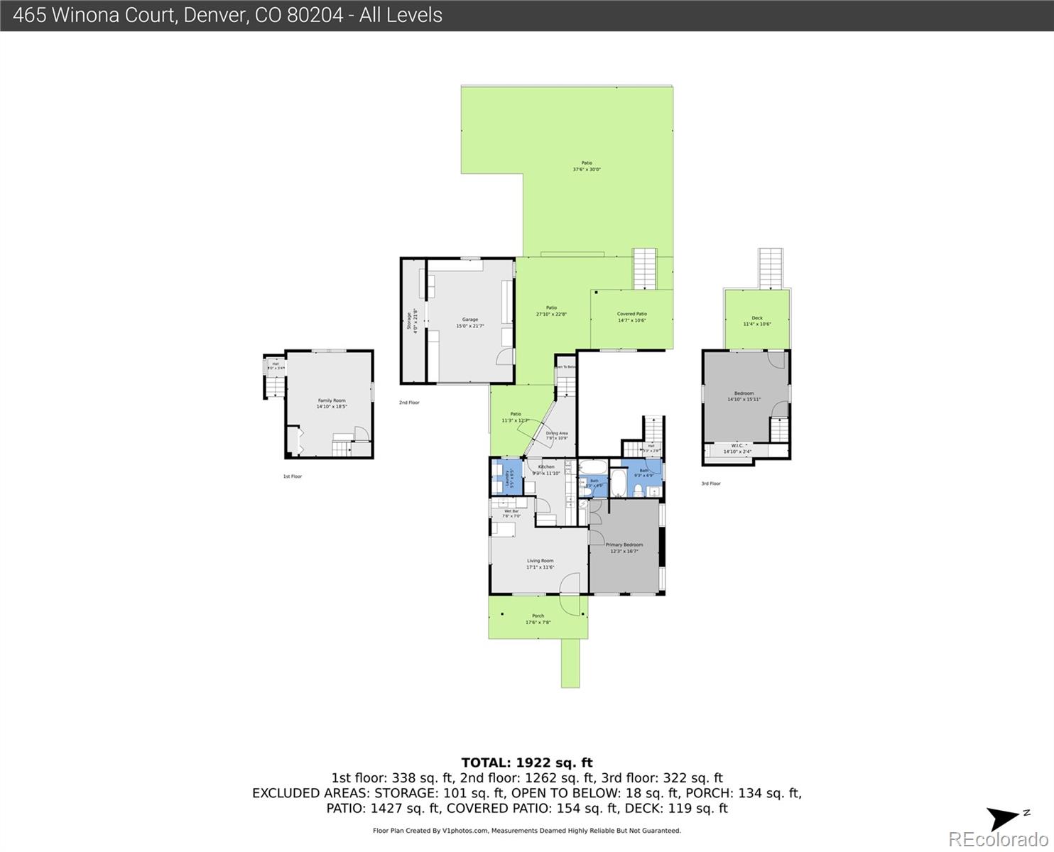 MLS Image #47 for 465  winona court,denver, Colorado