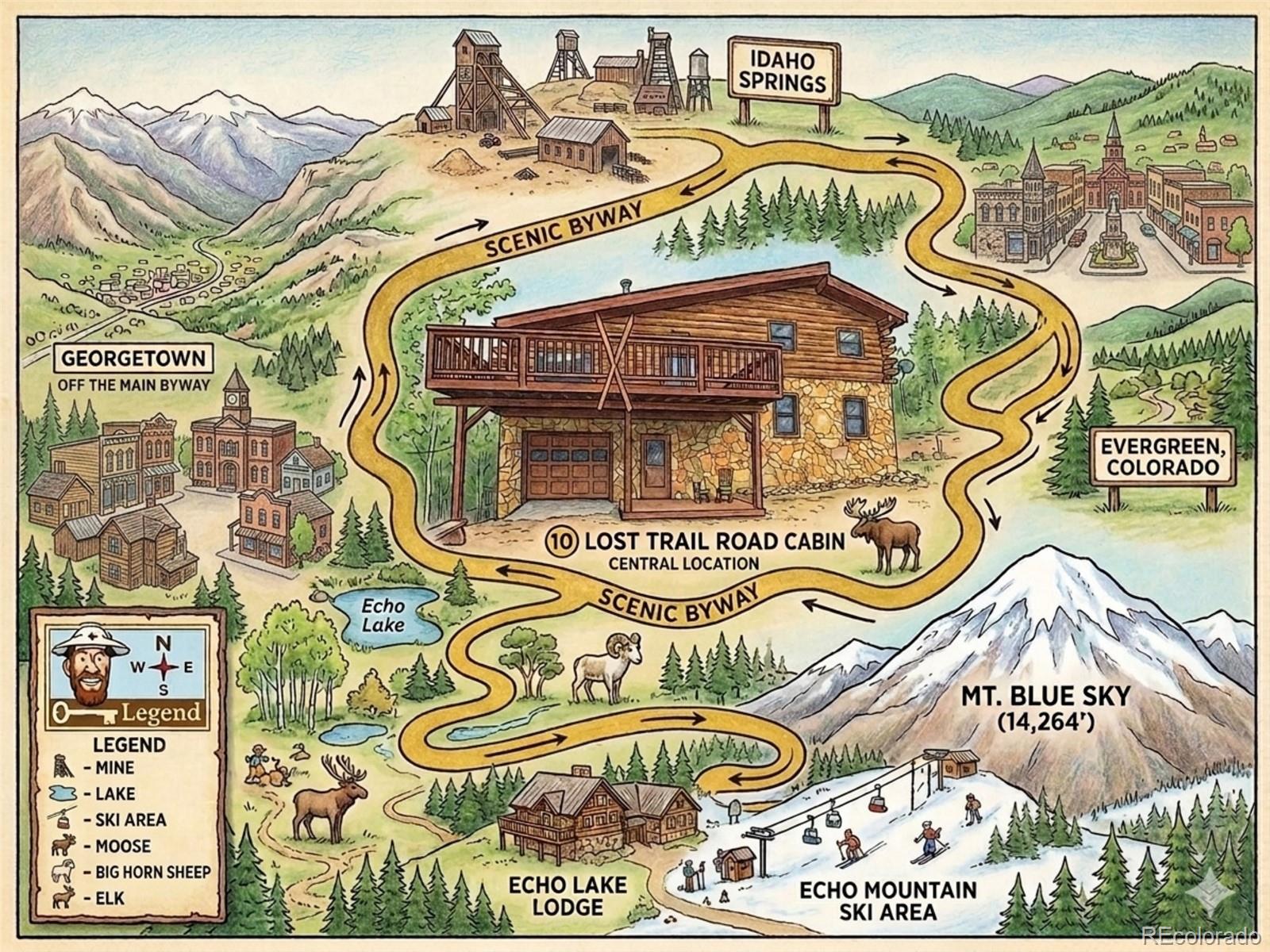 MLS Image #2 for 10  lost trail road,idaho springs, Colorado