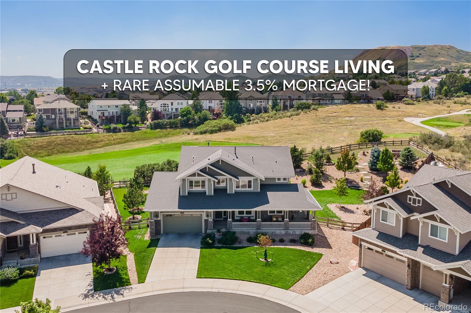 MLS Image #0 for 1650  bent wedge point,castle rock, Colorado