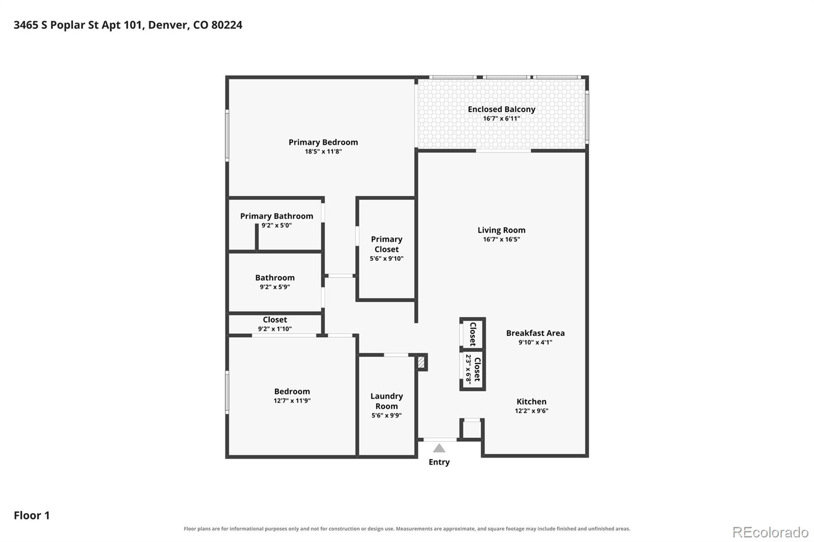 MLS Image #28 for 3465 s poplar street,denver, Colorado