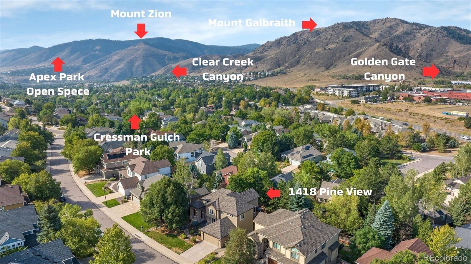 MLS Image #46 for 1418  pine view road,golden, Colorado