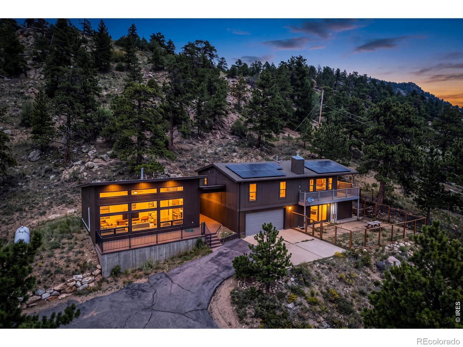 MLS Image #0 for 689  little prospect road,estes park, Colorado