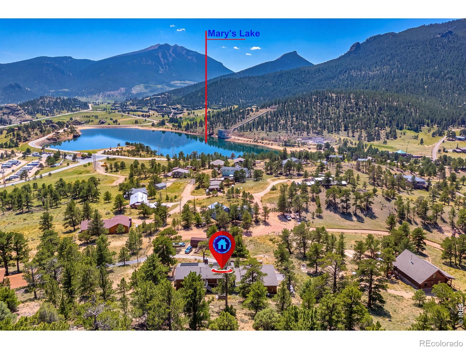 MLS Image #2 for 689  little prospect road,estes park, Colorado