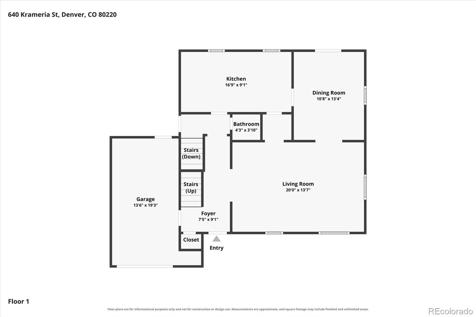 MLS Image #23 for 640 n krameria street,denver, Colorado