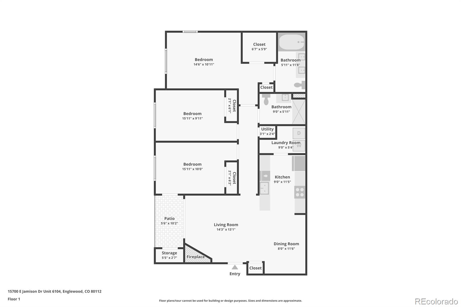 MLS Image #40 for 15700 e jamison drive 6-104,englewood, Colorado
