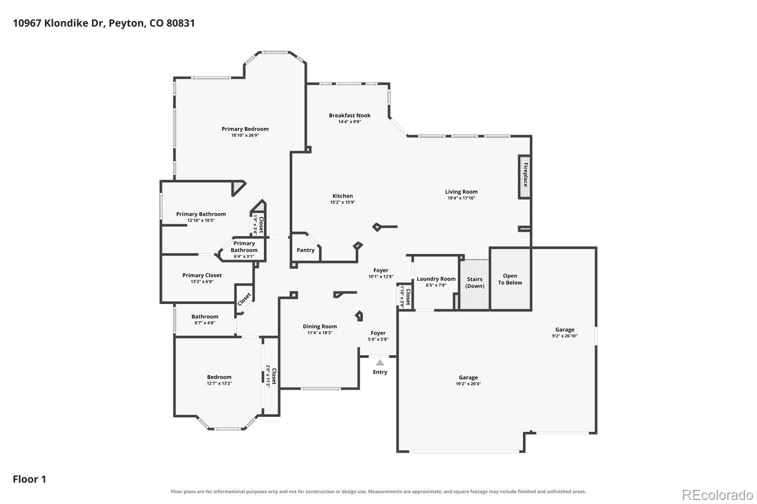 MLS Image #44 for 10967  klondike drive,peyton, Colorado