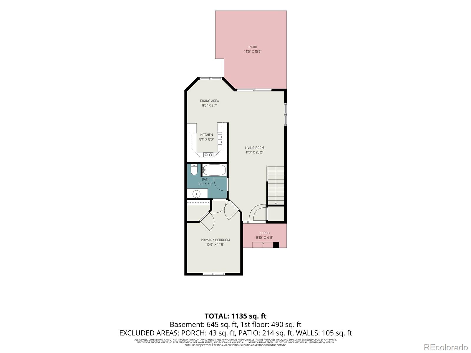 MLS Image #12 for 5411  elm court ,denver, Colorado