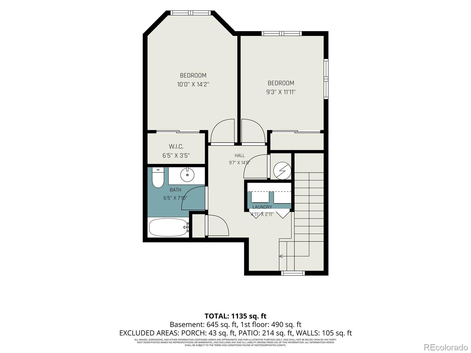 MLS Image #13 for 5411  elm court ,denver, Colorado