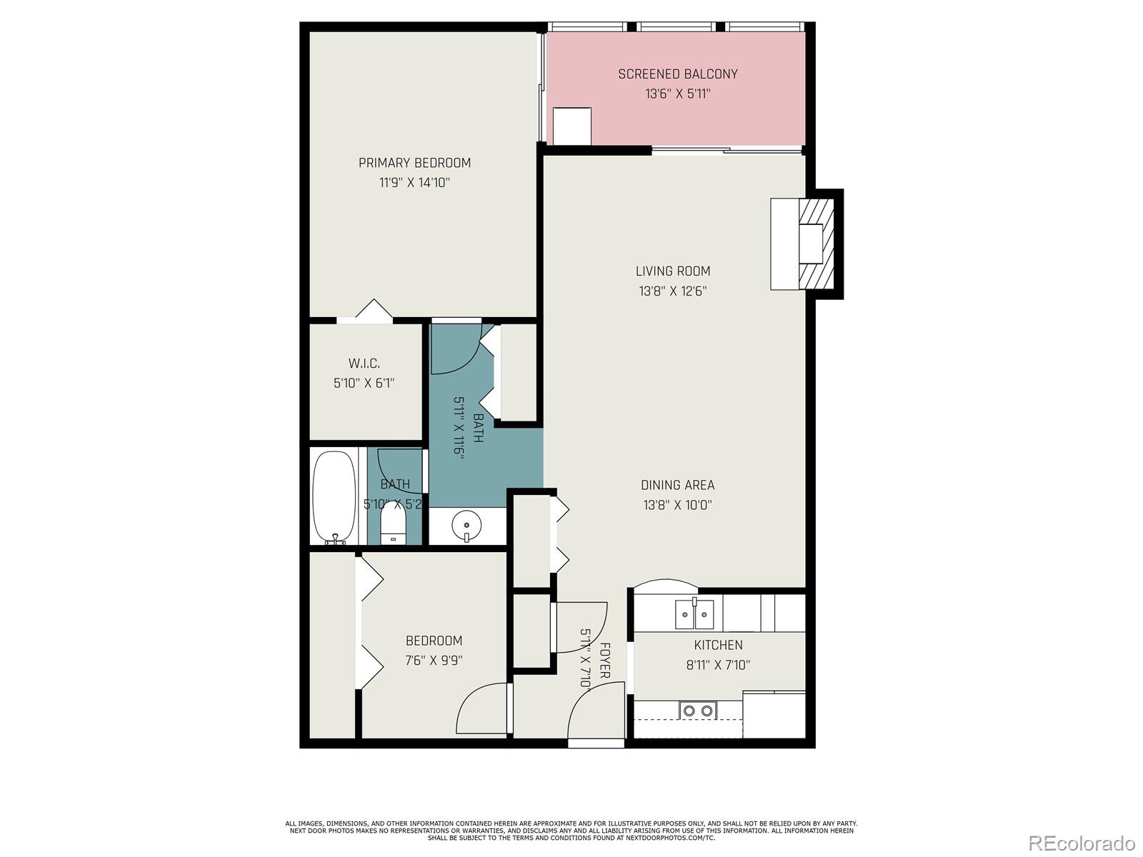 MLS Image #28 for 800 n pearl street 1109,denver, Colorado