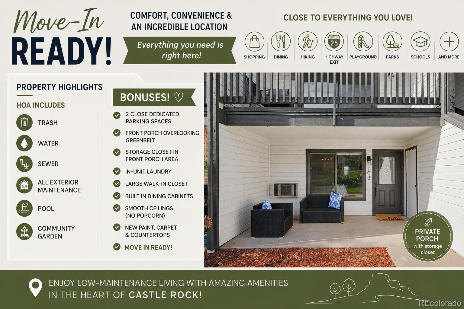 MLS Image #22 for 532  oakwood drive,castle rock, Colorado