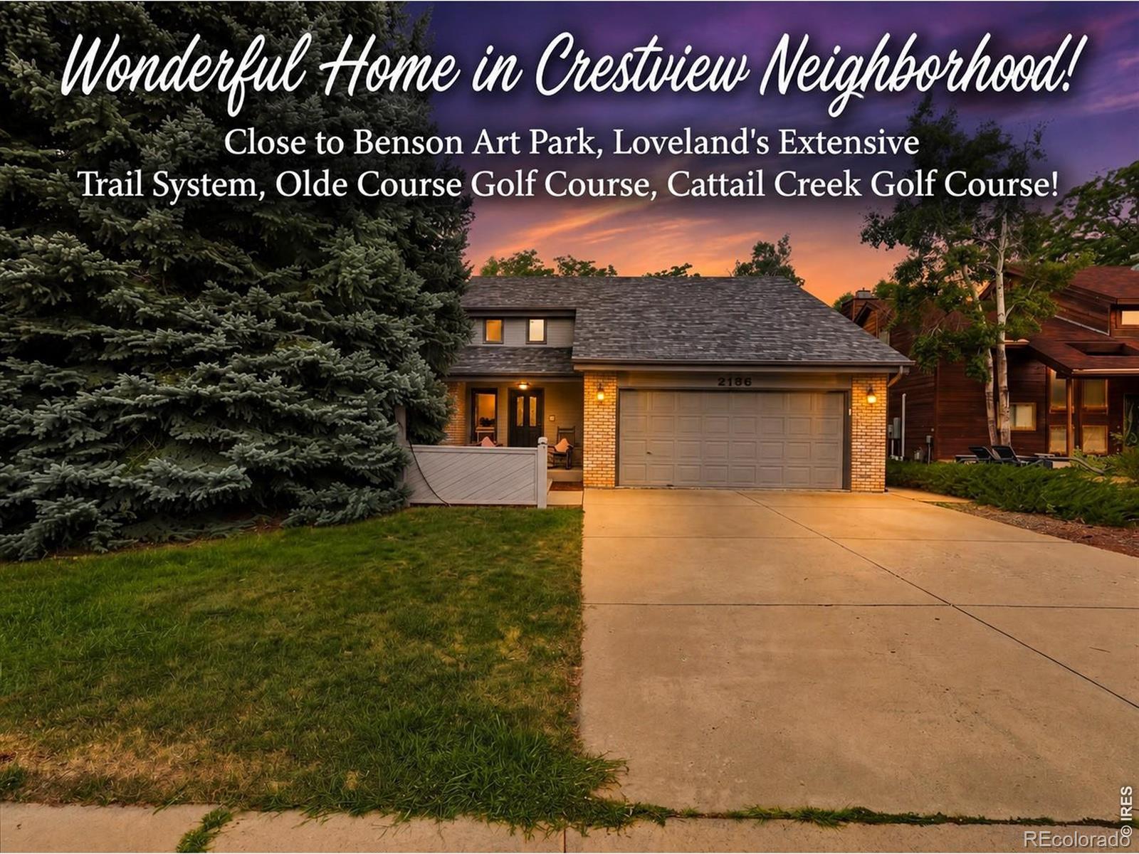 MLS Image #0 for 2186  evergreen place,loveland, Colorado