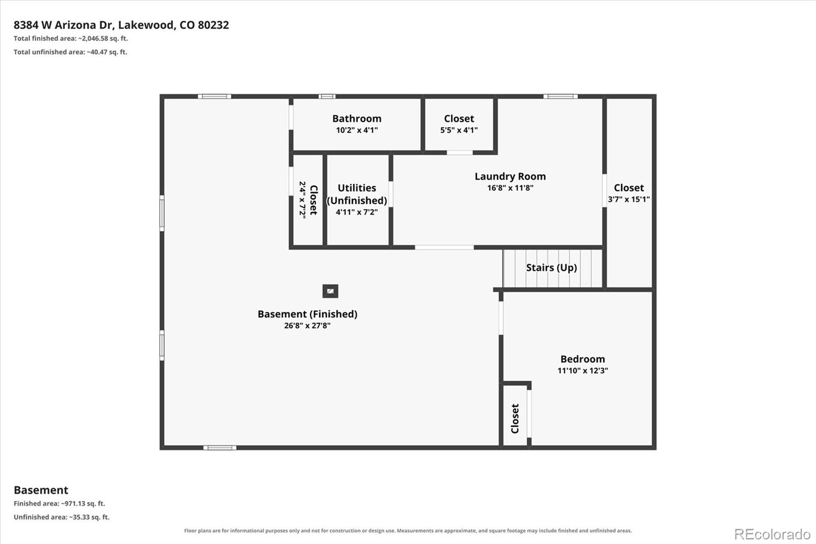MLS Image #27 for 8384 w arizona drive,lakewood, Colorado