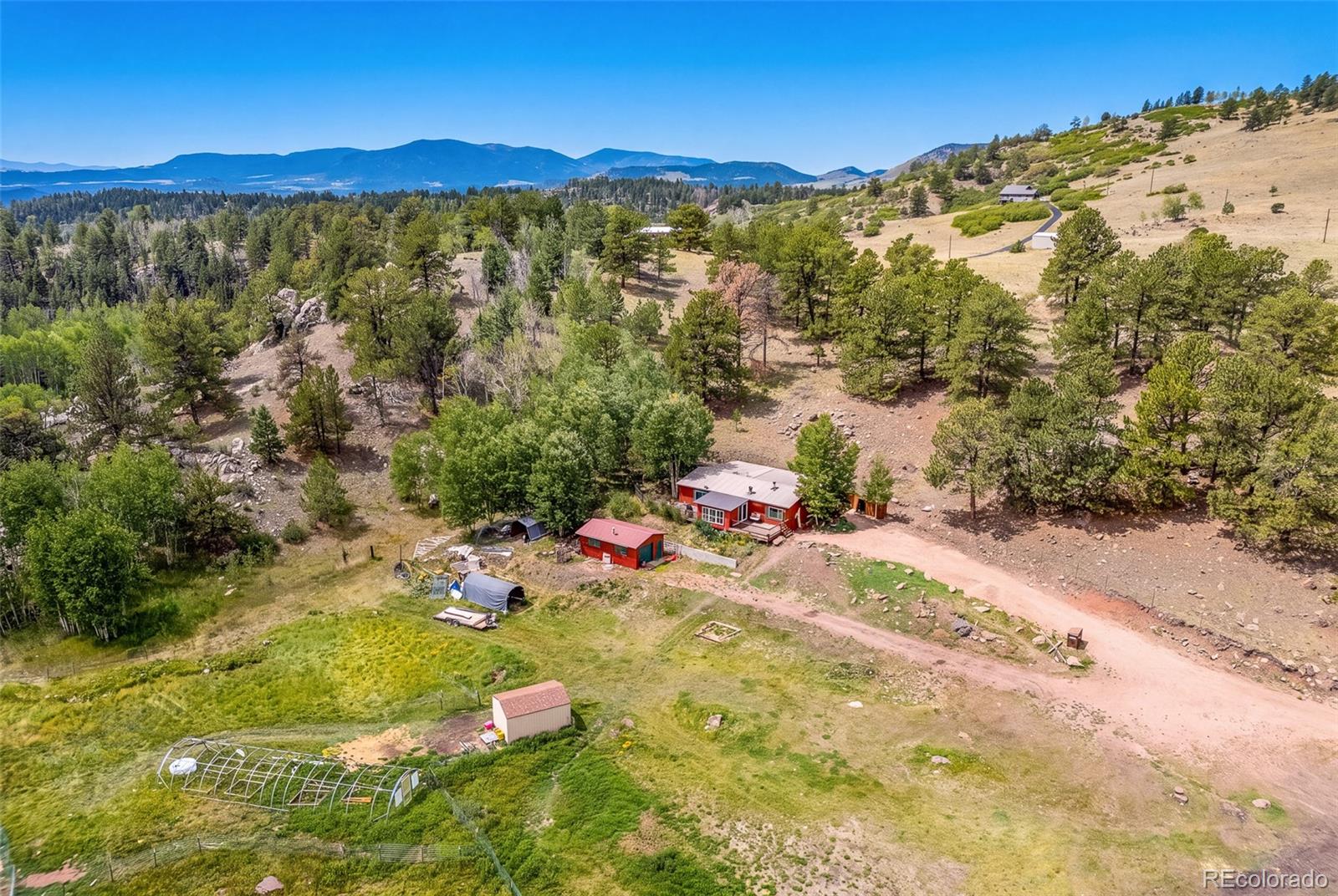 MLS Image #0 for 242  poplar lane,guffey, Colorado