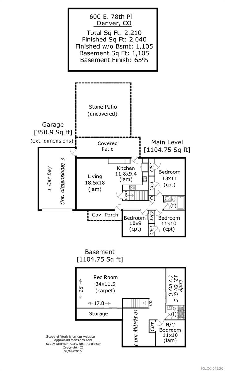 MLS Image #19 for 600 e 78th place,denver, Colorado