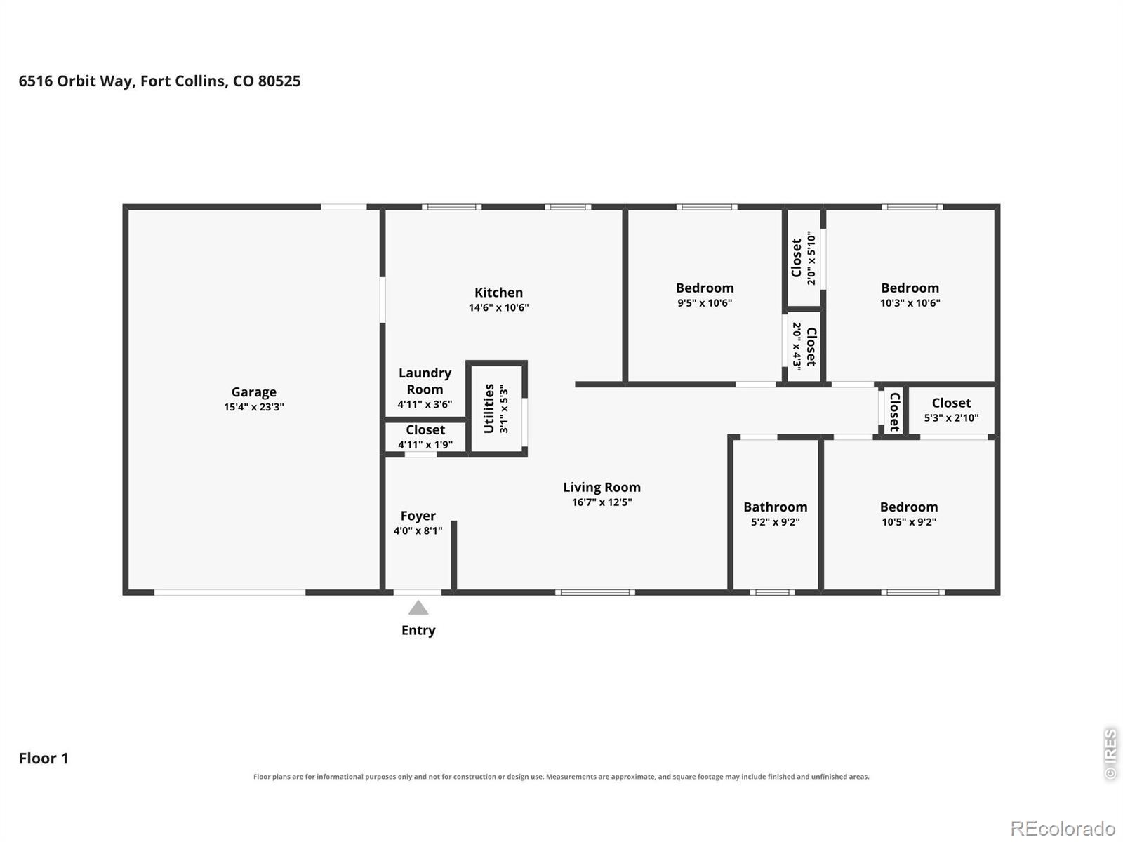 MLS Image #28 for 6516  orbit way,fort collins, Colorado