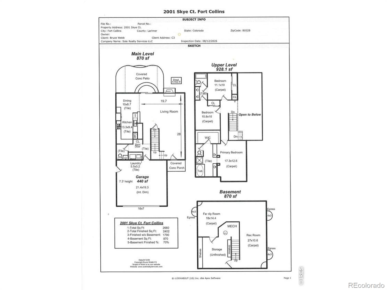 MLS Image #30 for 2001  skye court,fort collins, Colorado