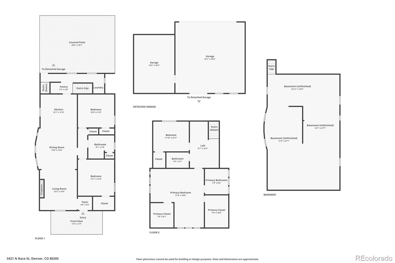 MLS Image #46 for 3421 n race street,denver, Colorado