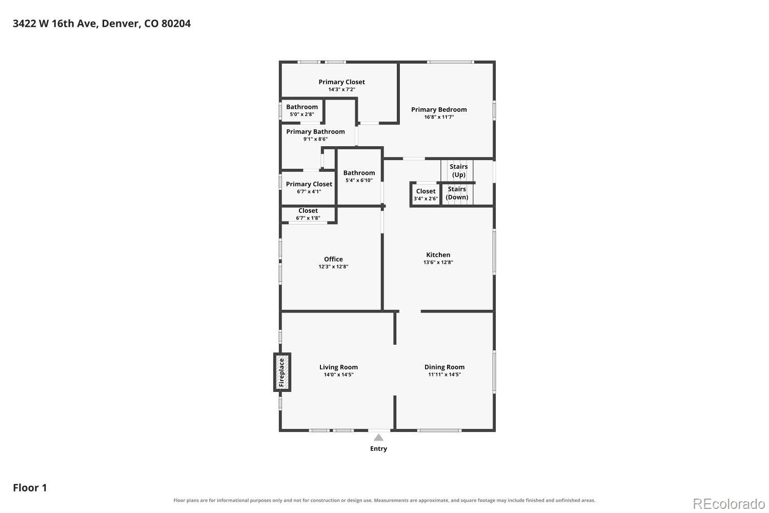 MLS Image #27 for 3422 w 16th avenue,denver, Colorado