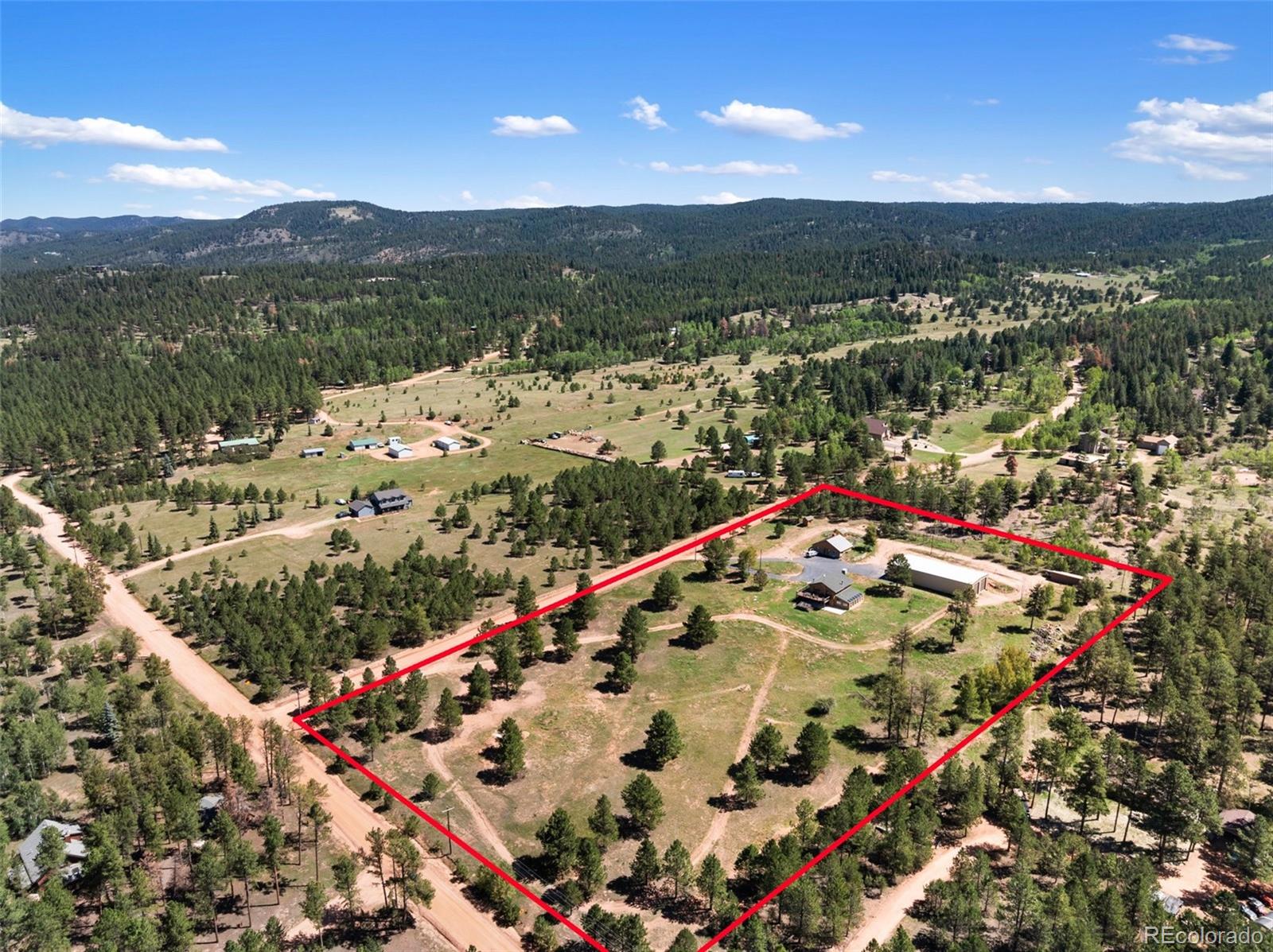 MLS Image #1 for 100  mills ranch road,woodland park, Colorado