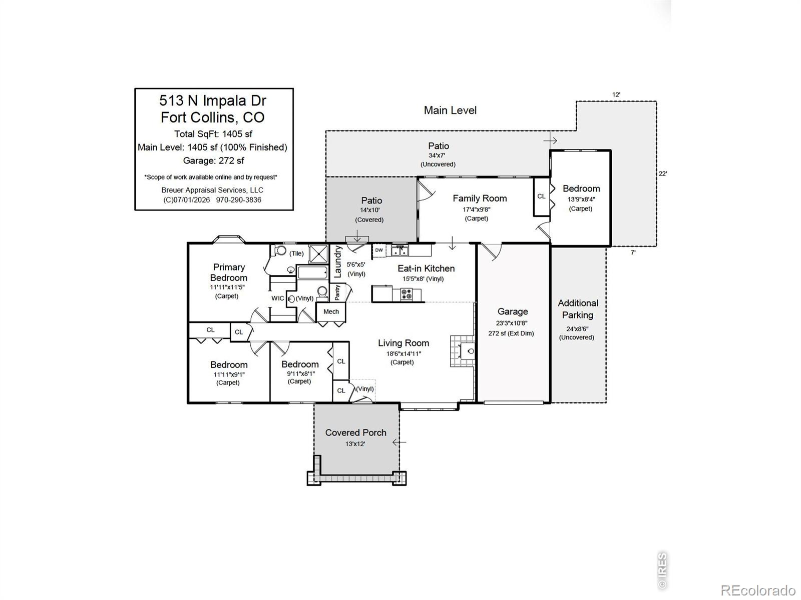 MLS Image #26 for 513 n impala drive,fort collins, Colorado