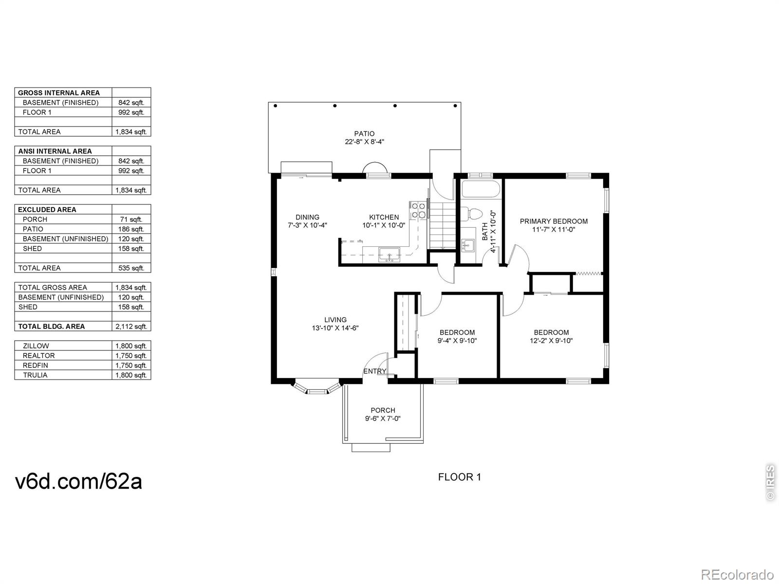MLS Image #22 for 980  elbert street,denver, Colorado