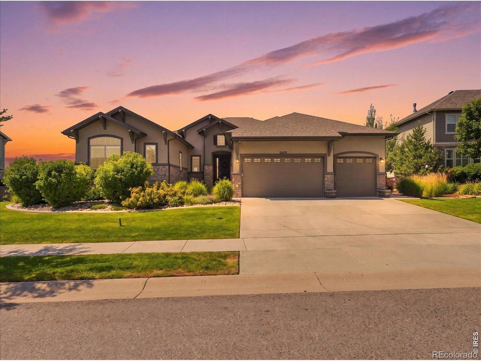 MLS Image #1 for 2809  sunset view drive,fort collins, Colorado