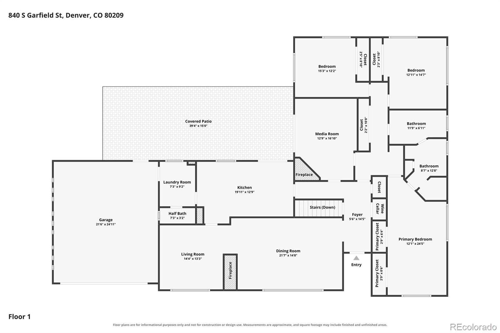 MLS Image #42 for 840 s garfield street,denver, Colorado