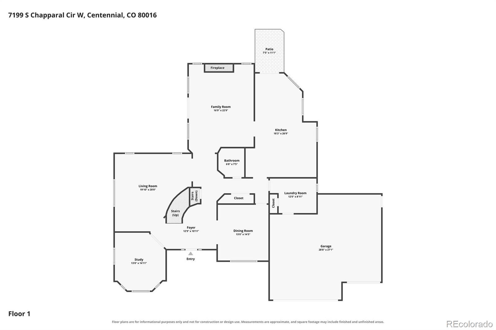MLS Image #48 for 7199 s chapparal circle,centennial, Colorado