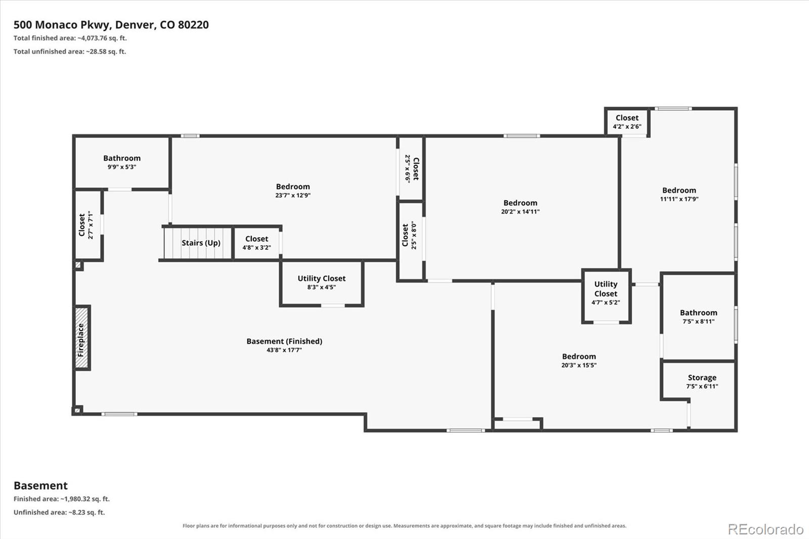 MLS Image #49 for 500 n monaco street parkway,denver, Colorado