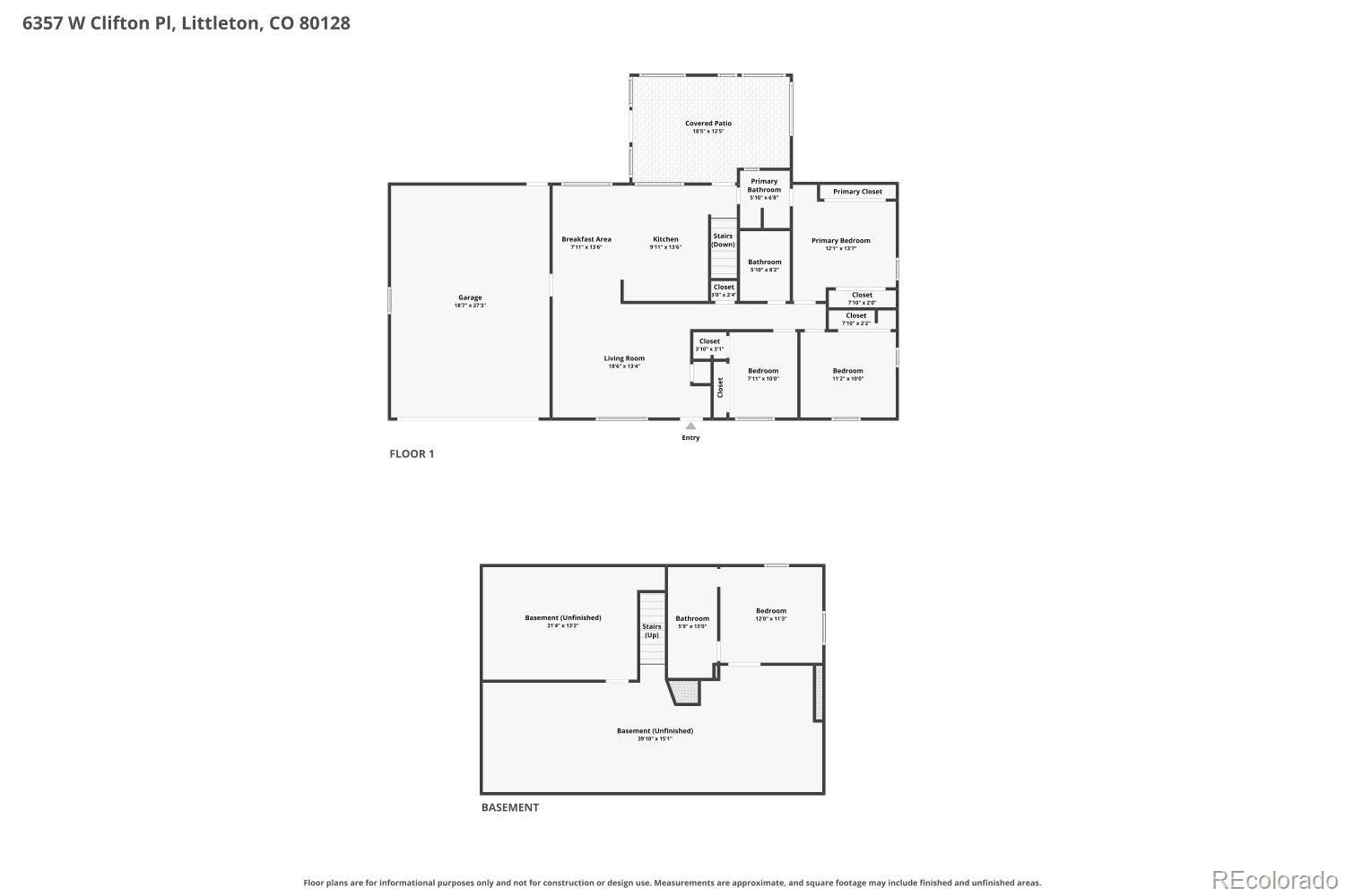 MLS Image #27 for 6357 w clifton place,littleton, Colorado