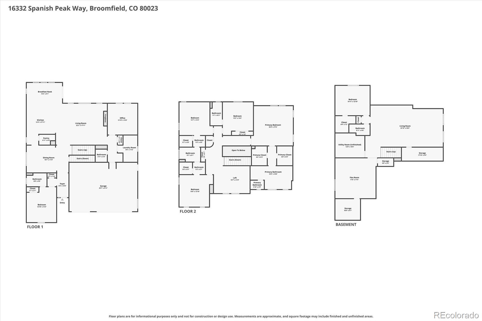 MLS Image #39 for 16332  spanish peak way,broomfield, Colorado