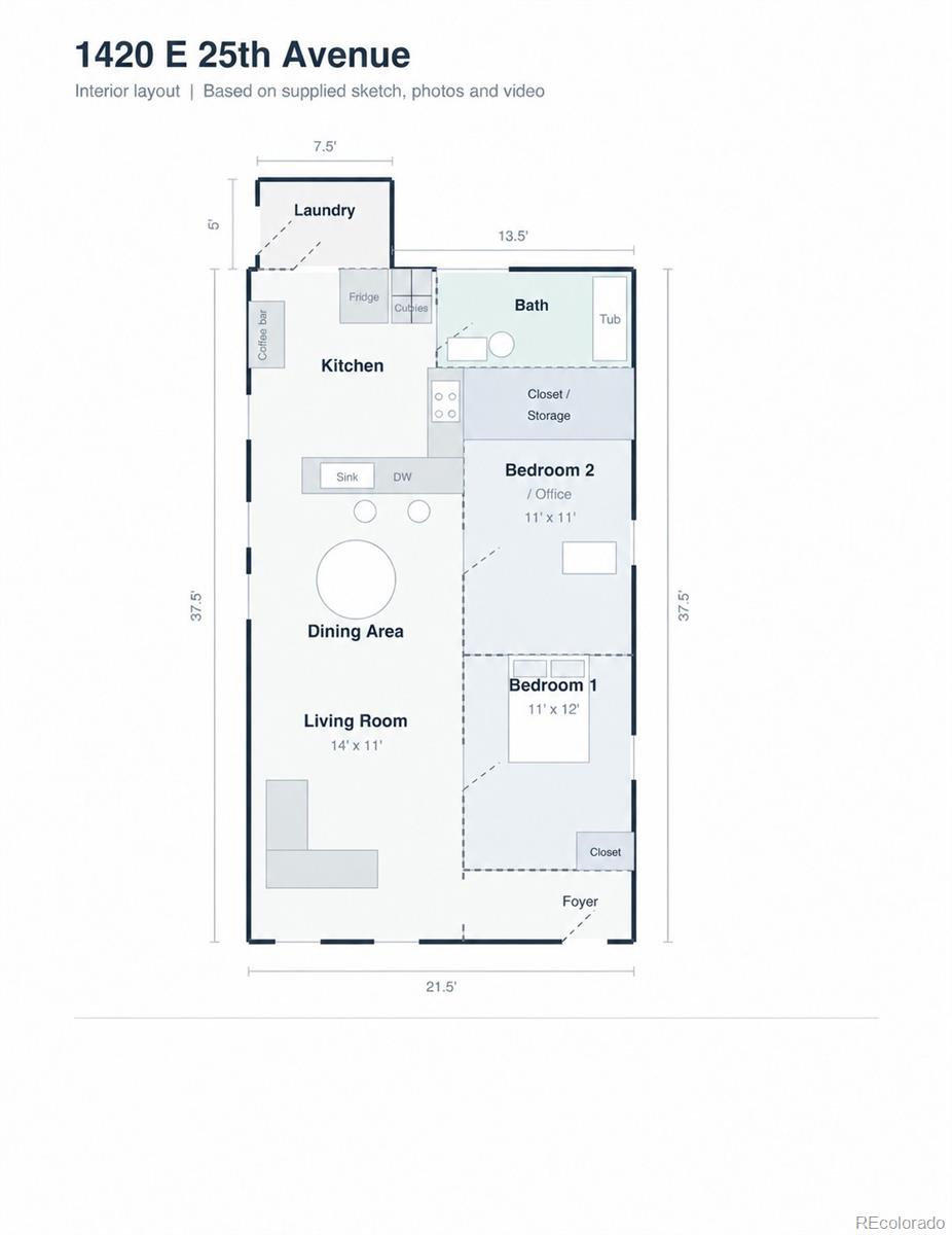MLS Image #7 for 1420 e 25th avenue,denver, Colorado