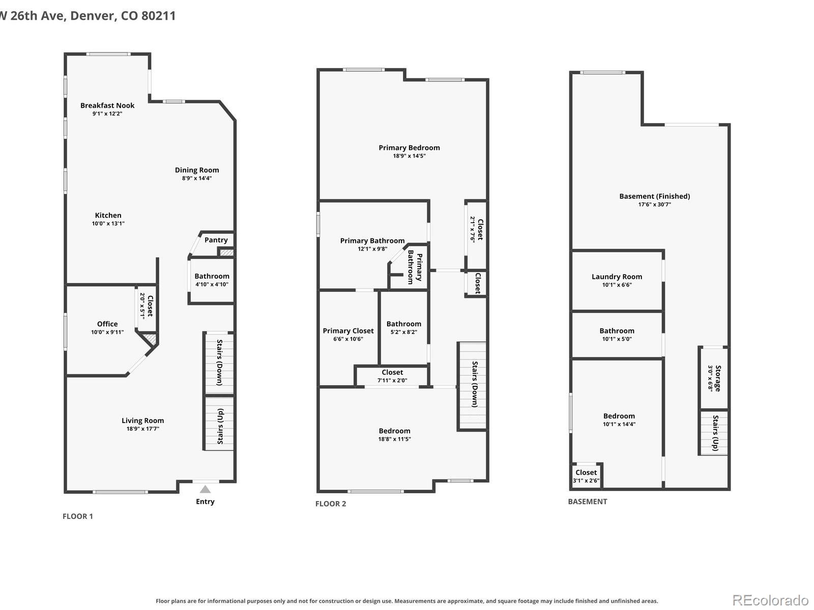 MLS Image #44 for 2626 w 26th avenue,denver, Colorado