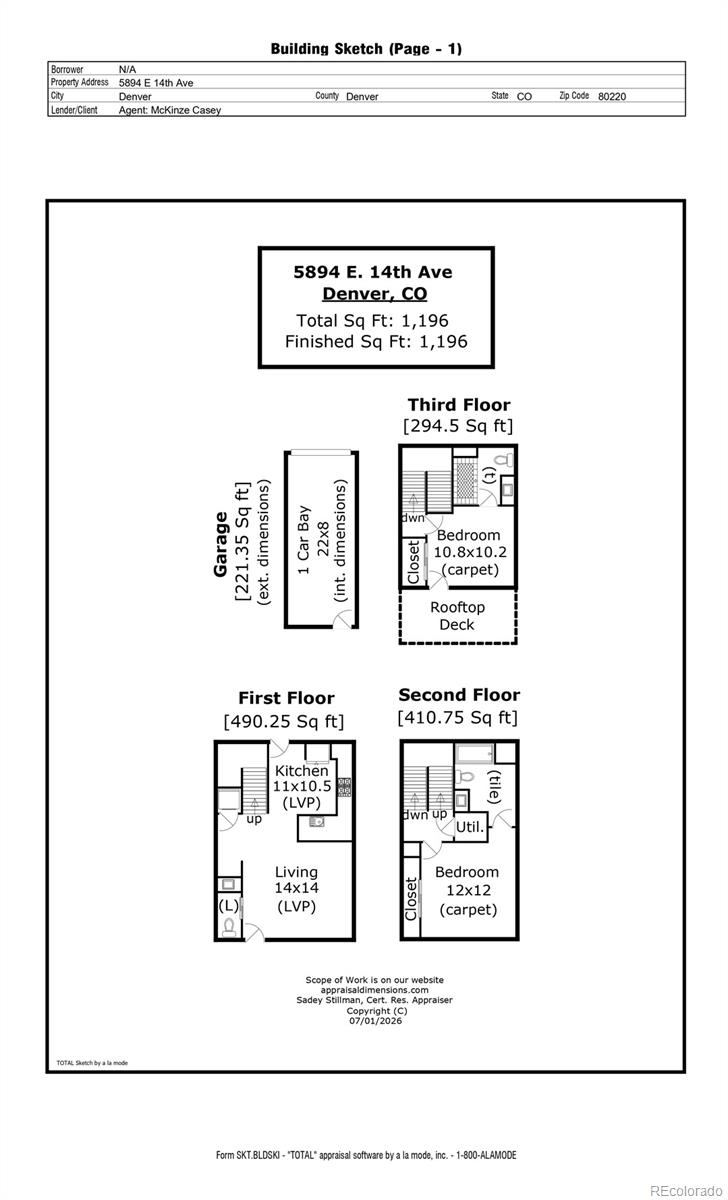 MLS Image #6 for 5894 e 14th avenue,denver, Colorado