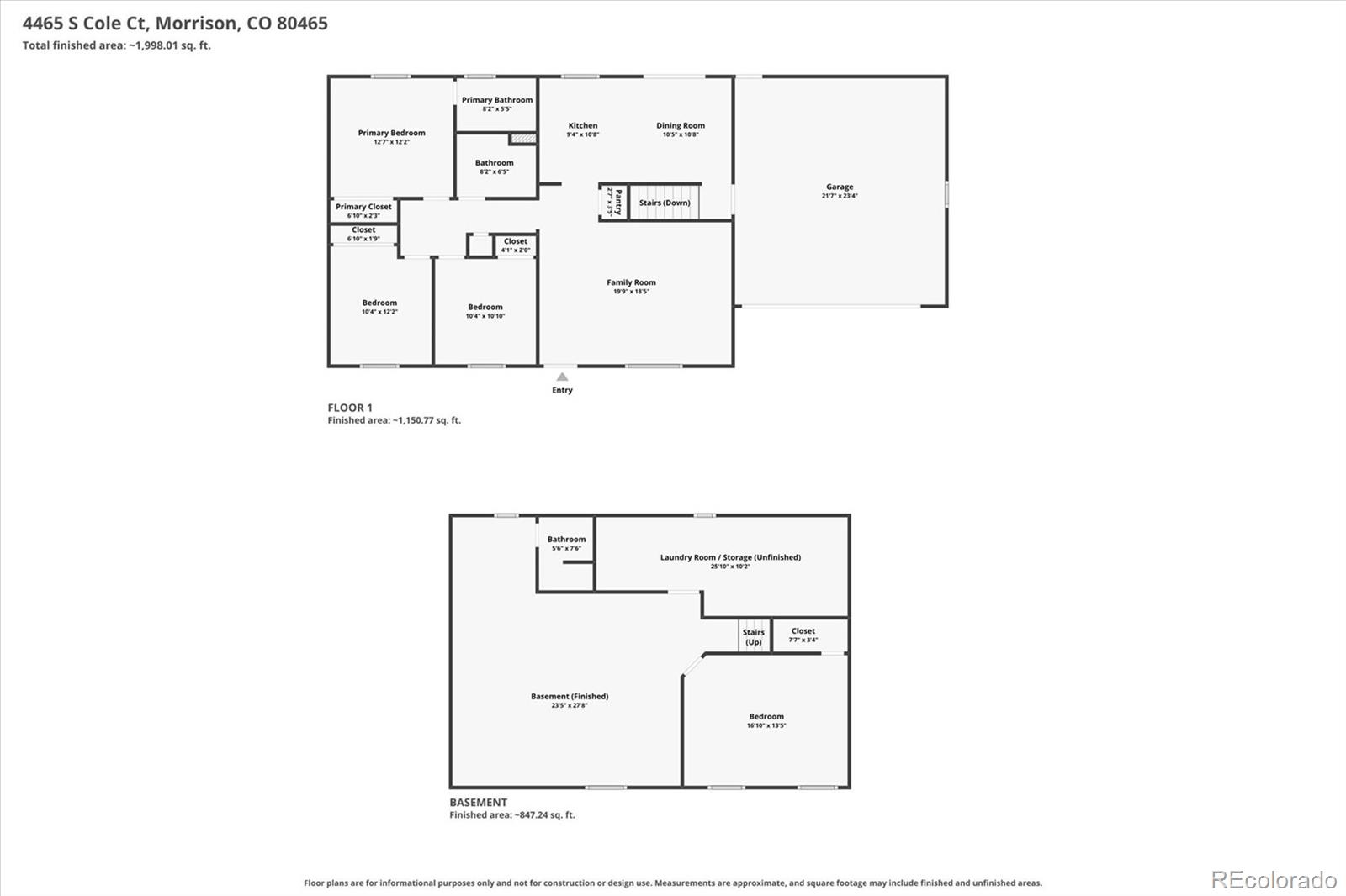 MLS Image #28 for 4465 s cole court,morrison, Colorado