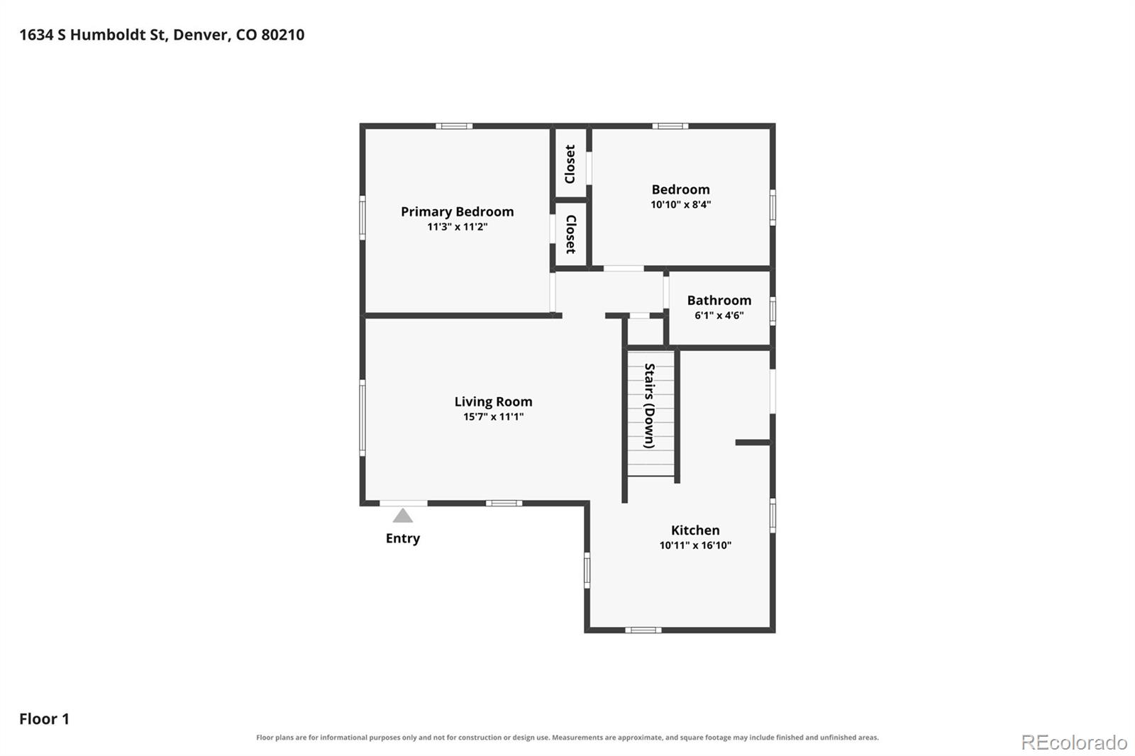 MLS Image #32 for 1634 s humboldt street,denver, Colorado