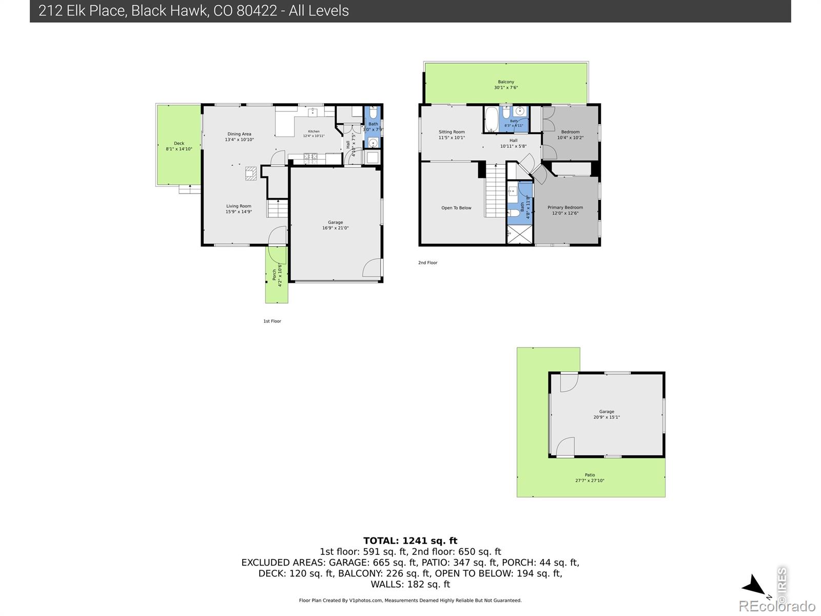 MLS Image #49 for 212  elk place,black hawk, Colorado