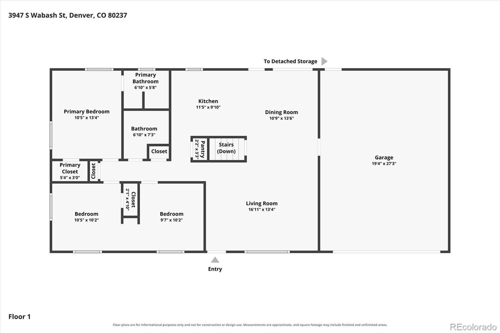 MLS Image #42 for 3947 s wabash street,denver, Colorado