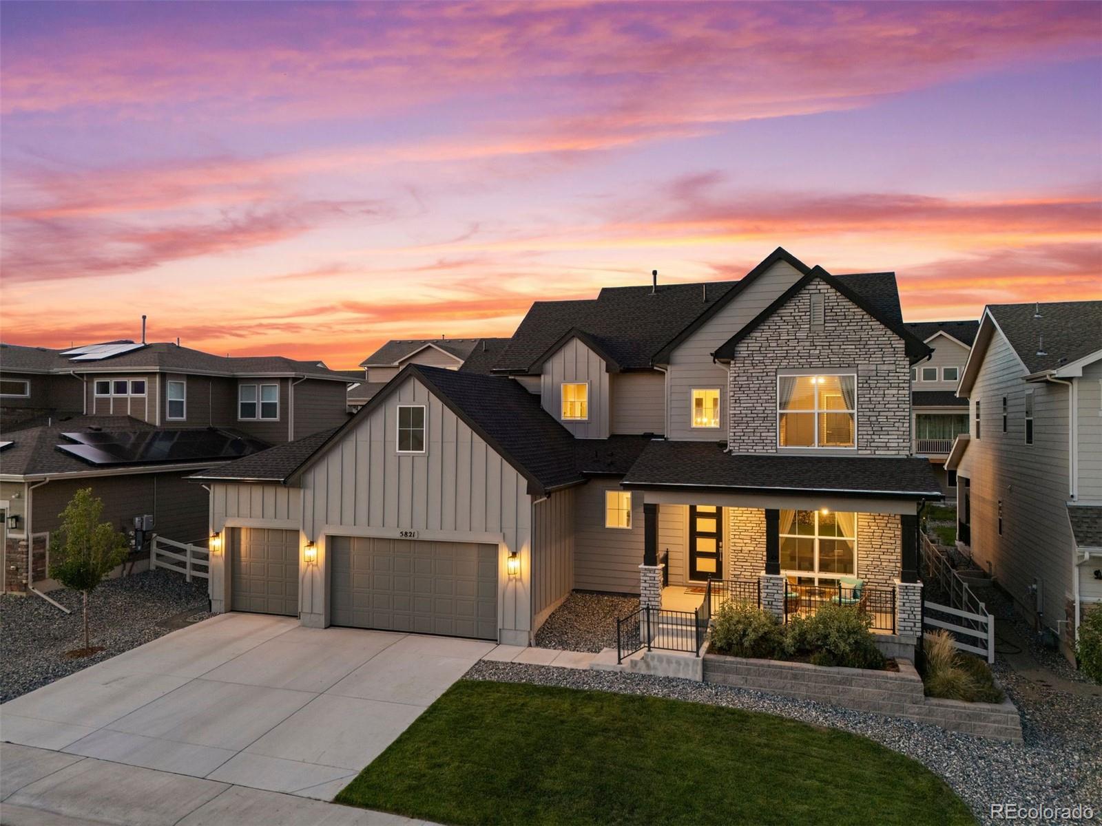 MLS Image #1 for 5821  tesoro point,parker, Colorado