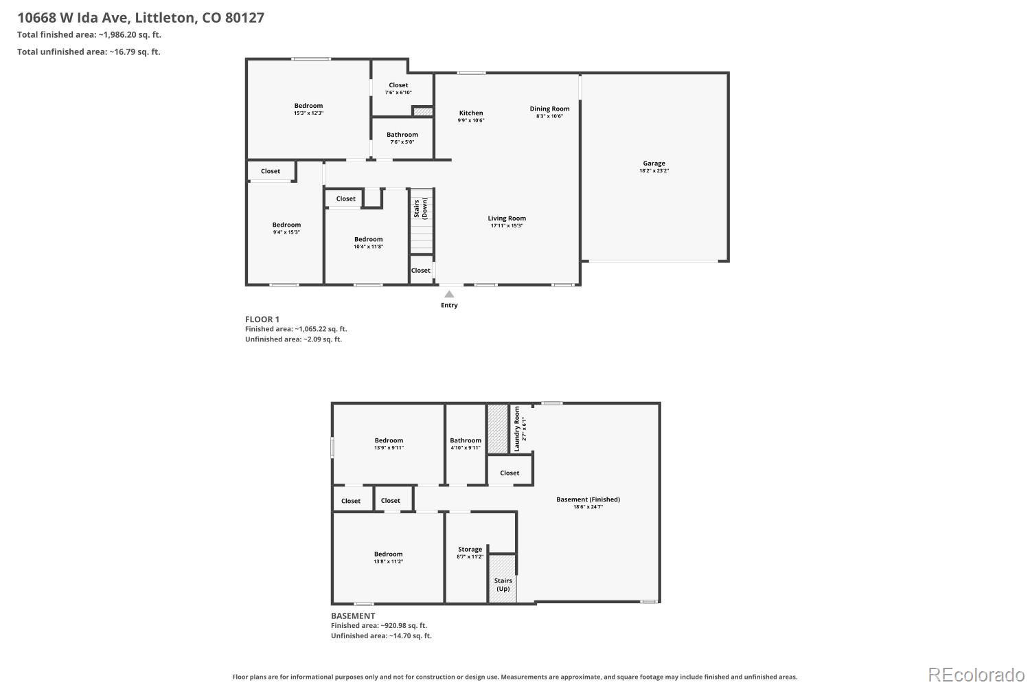 MLS Image #20 for 10668 w ida avenue,littleton, Colorado