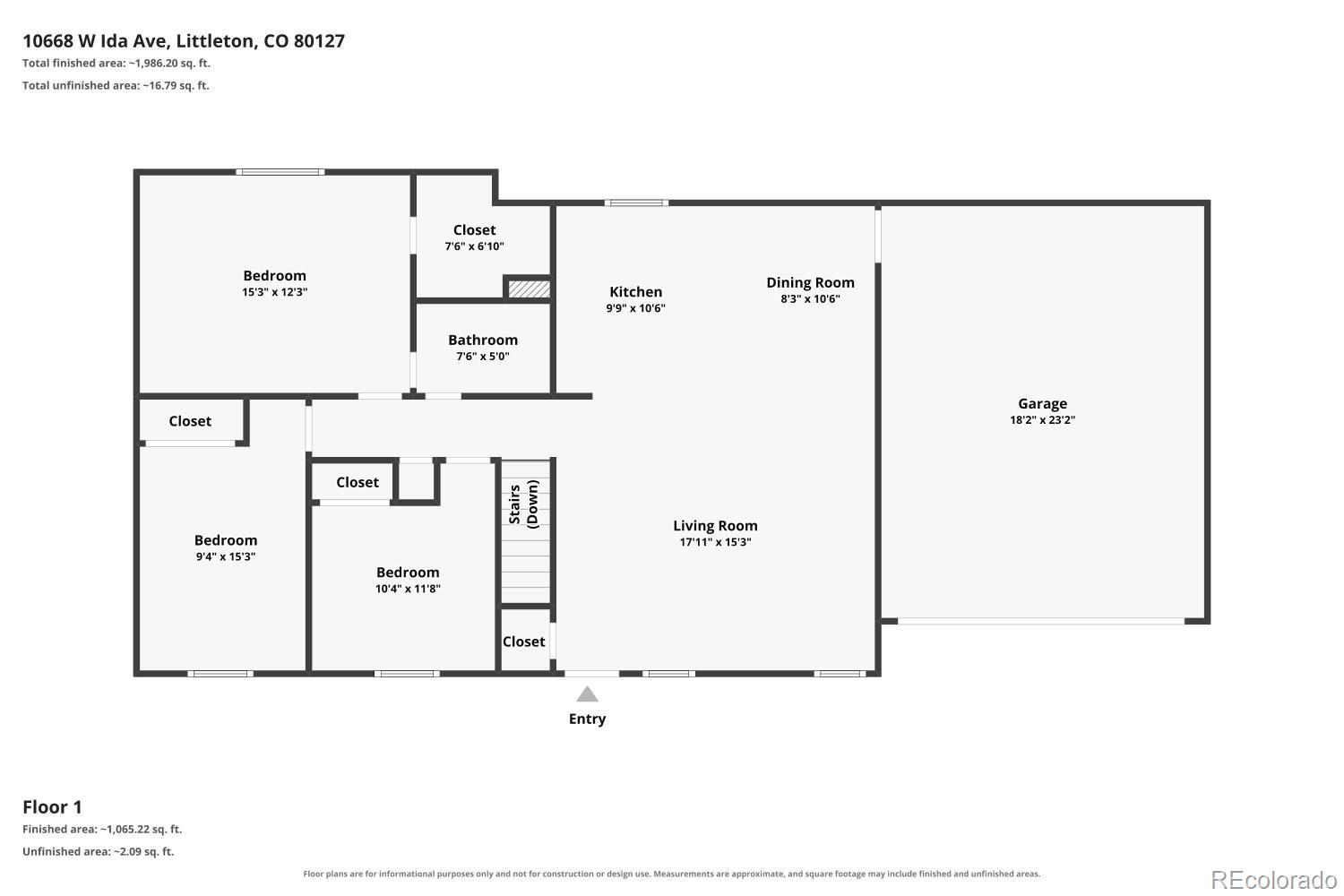 MLS Image #21 for 10668 w ida avenue,littleton, Colorado