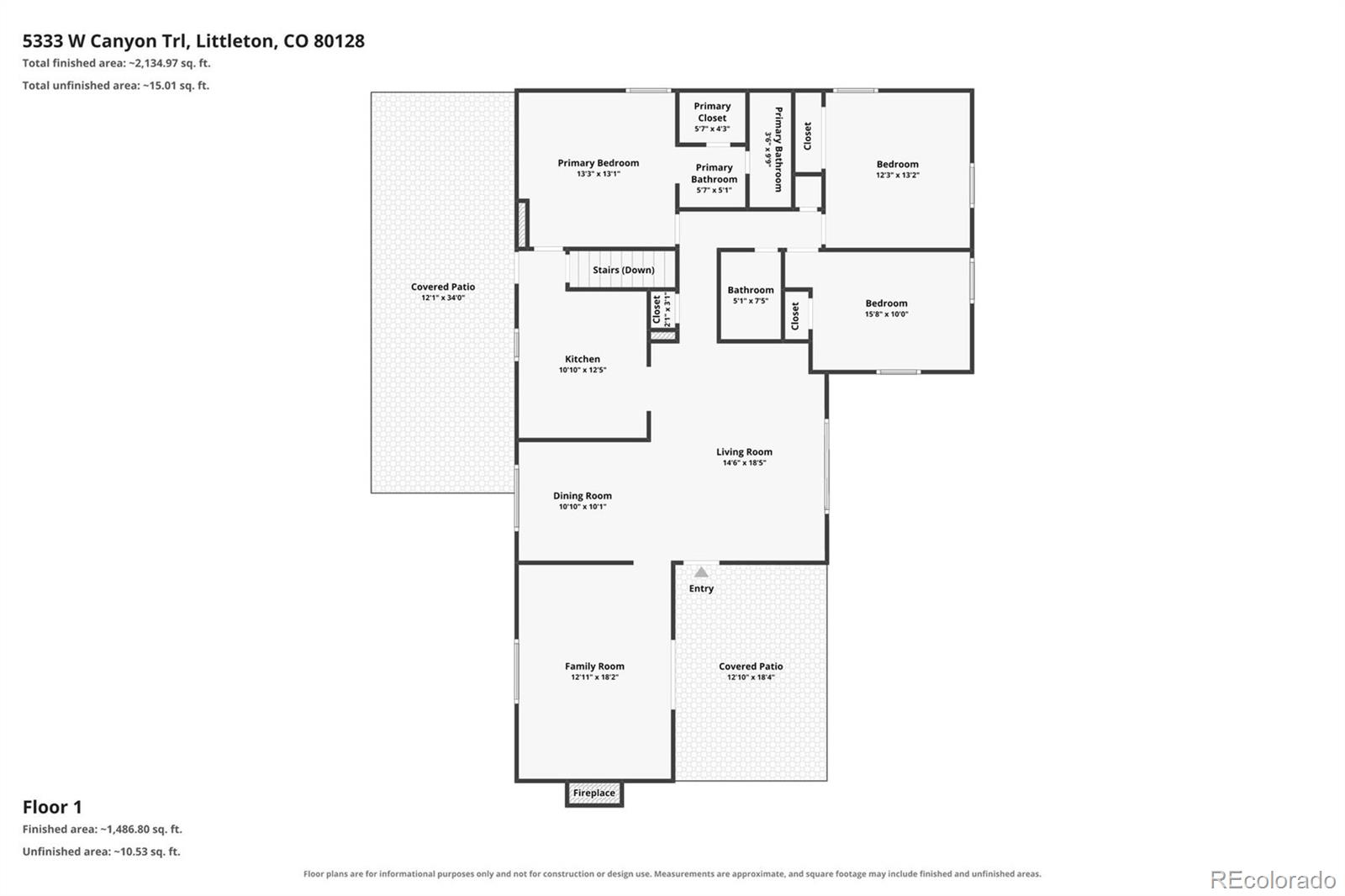 MLS Image #40 for 5333 w canyon trail,littleton, Colorado