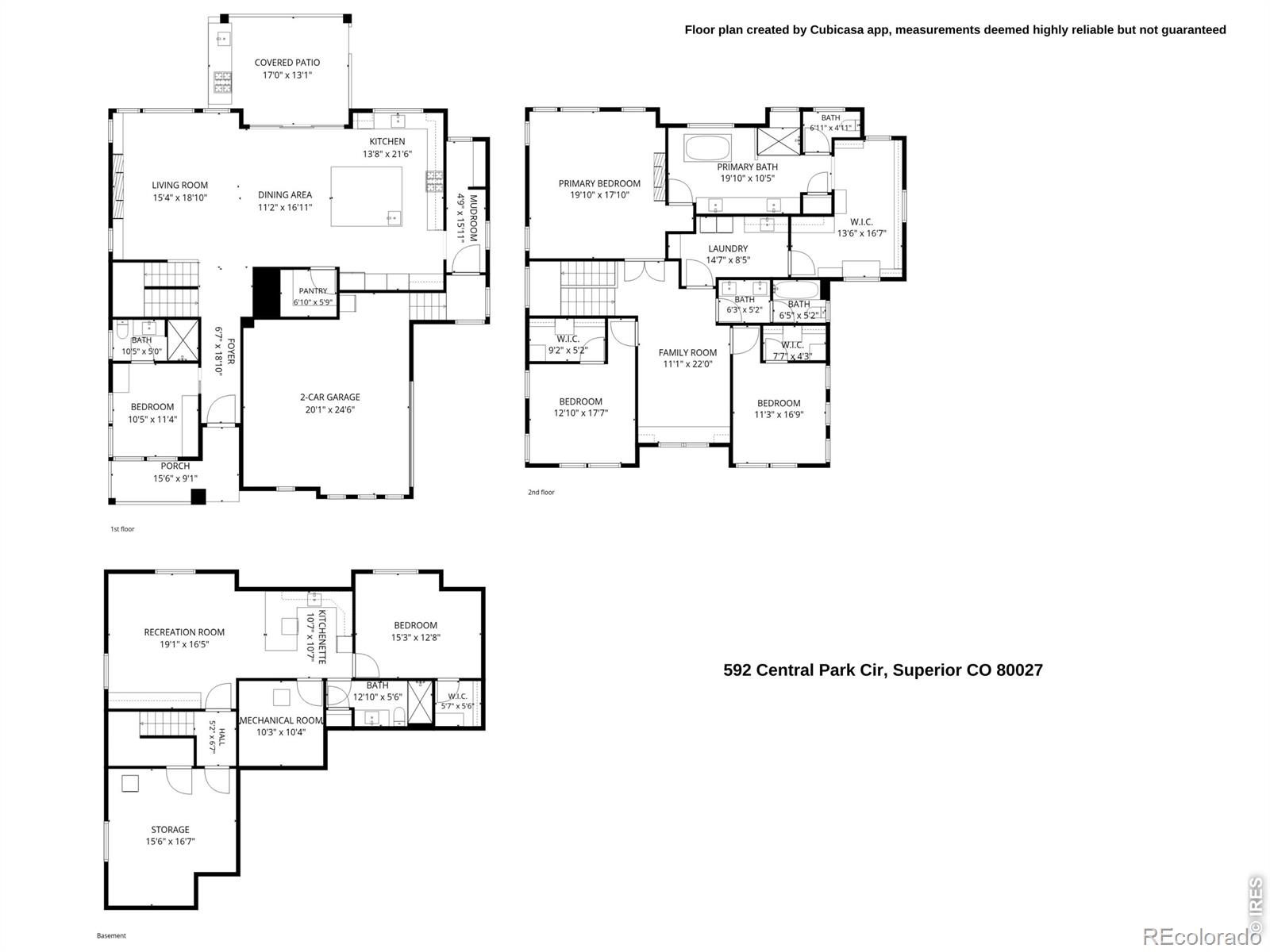 MLS Image #48 for 592  central park circle,superior, Colorado