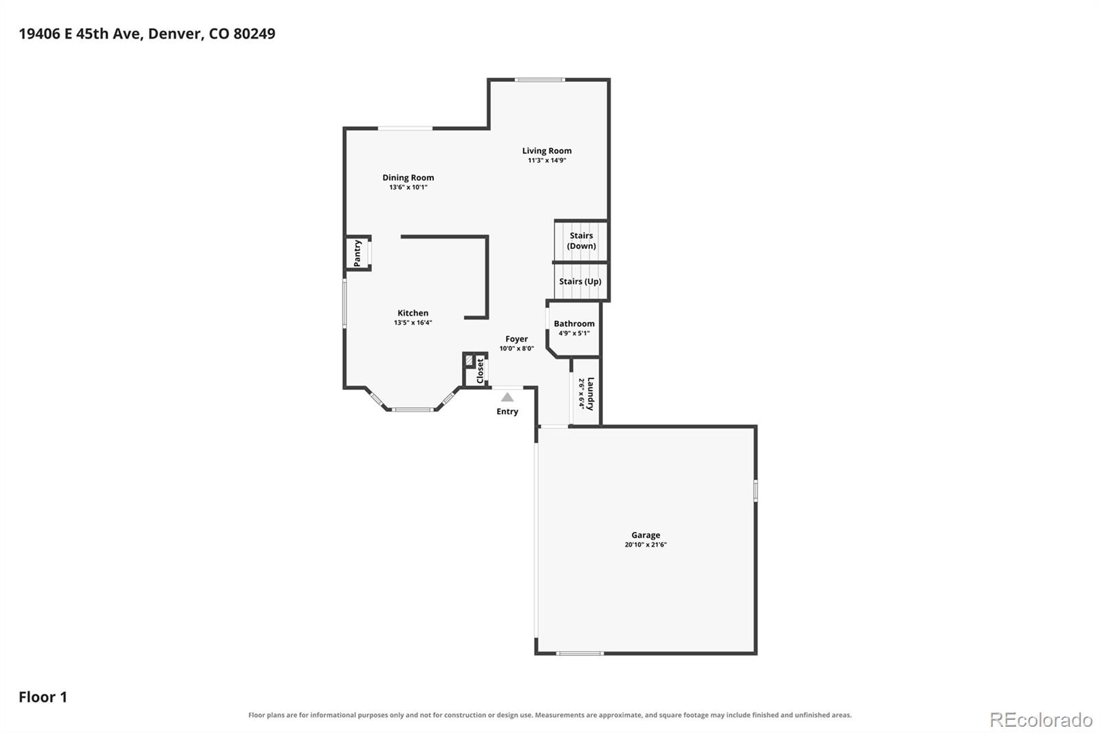 MLS Image #4 for 19406 e 45th avenue,denver, Colorado