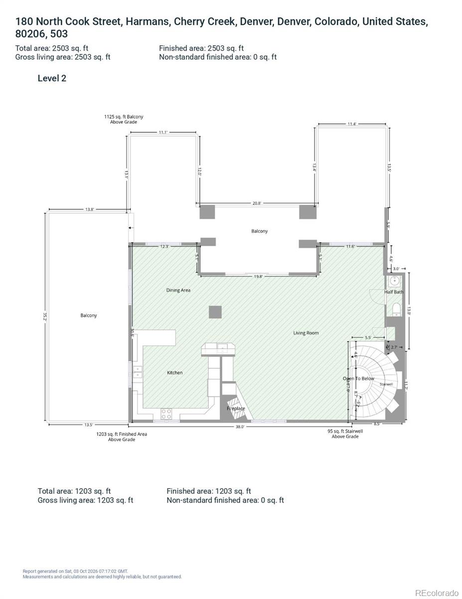 MLS Image #46 for 180  cook street 503,denver, Colorado