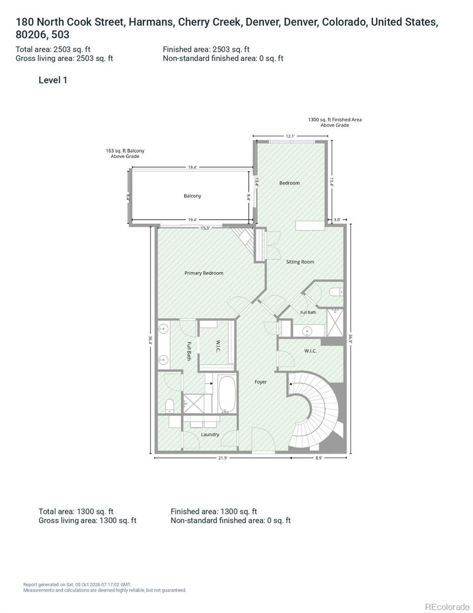 MLS Image #47 for 180  cook street 503,denver, Colorado